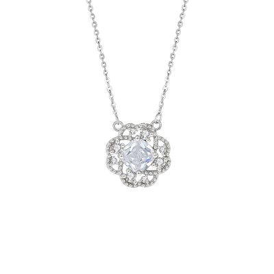 Dây Chuyền Bạc Nữ đính đá CZ Cỏ 4 Lá Serena LILI 166643 6