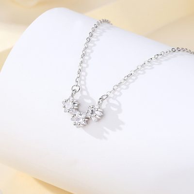 Dây Chuyền Bạc Nữ đính đá CZ Ngôi Sao 5 Cánh Aurelia LILI 166618 4