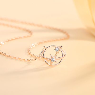 Dây Chuyền Bạc Nữ đính đá CZ Tiểu Hành Tinh Itzel LILI 166563 6