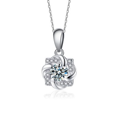 Dây Chuyền Bạc Nữ đính Kim Cương Moissanite Heidi LILI 166449 5