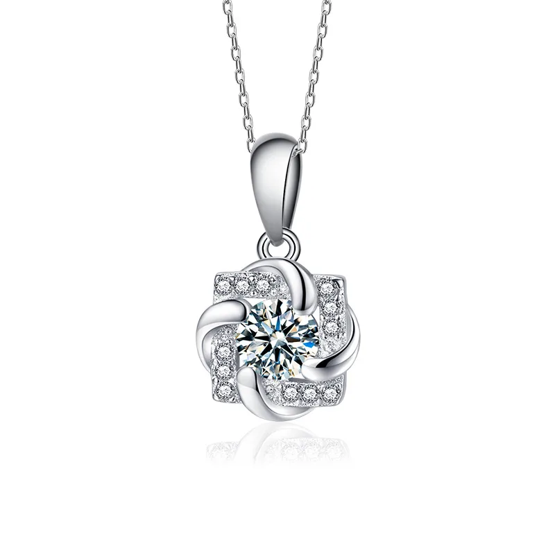 Dây Chuyền Bạc Nữ đính Kim Cương Moissanite Heidi LILI 166449 5
