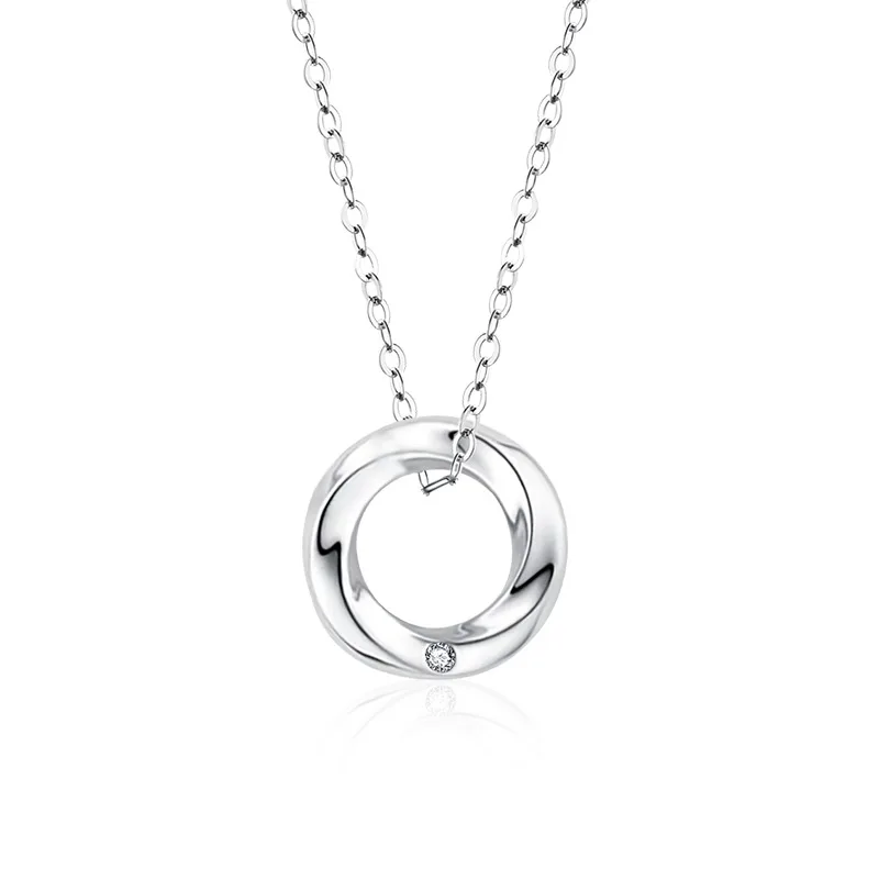 Dây Chuyền đôi Bạc đính Kim Cương Moissanite Tình Yêu Vĩnh Cửu Astrid LILI 166713 6