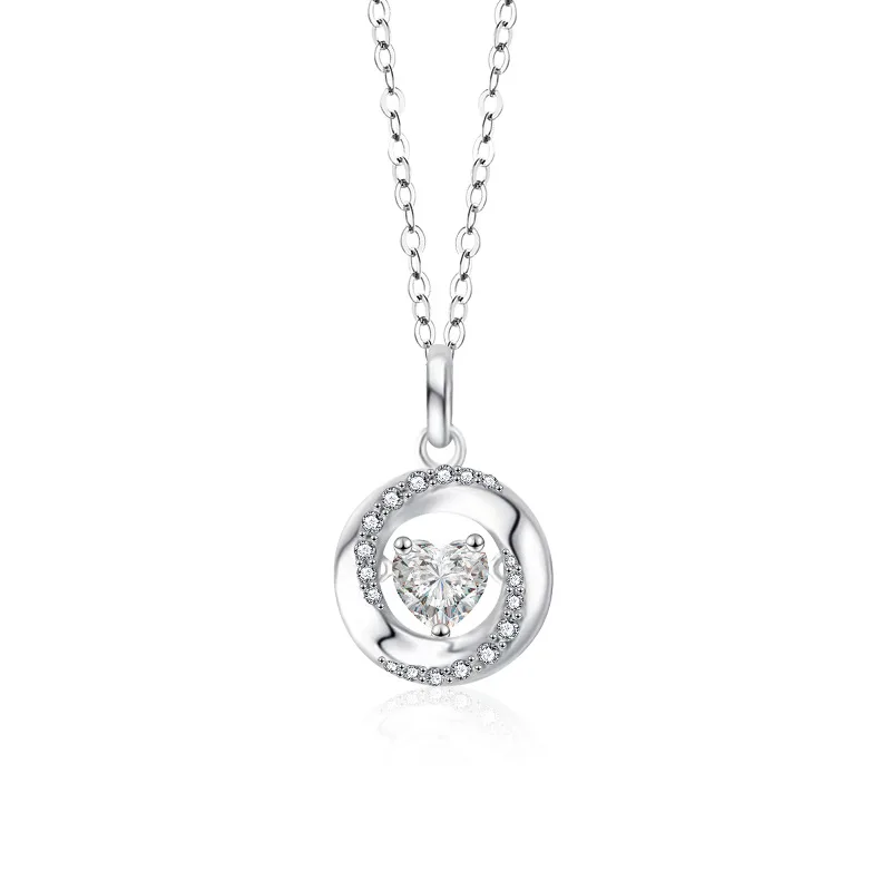 Dây Chuyền đôi Bạc đính Kim Cương Moissanite Tình Yêu Vĩnh Cửu Astrid LILI 166713 7