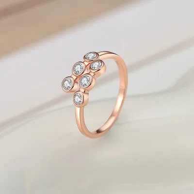 Nhẫn Bạc Nữ đính đá CZ Bong Bóng Dễ Thương Milani LILI 166282 1