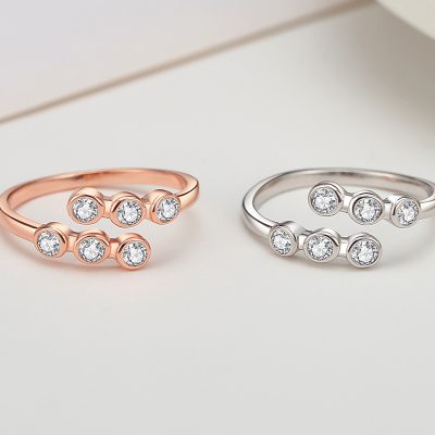 Nhẫn Bạc Nữ đính đá CZ Bong Bóng Dễ Thương Milani LILI 166282 5