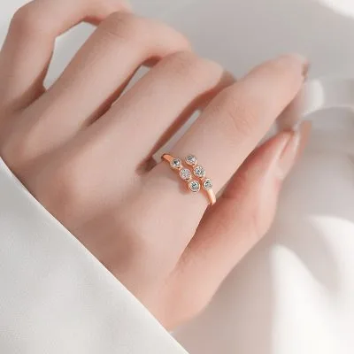 Nhẫn Bạc Nữ đính đá CZ Bong Bóng Dễ Thương Milani LILI 166282 6