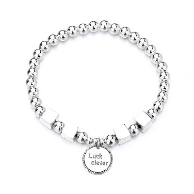 Lắc Tay Bạc Nữ Chuỗi Hạt Tròn Luck Clever LILI 665895 15