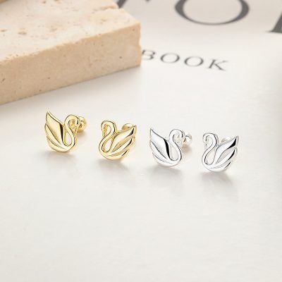 Bông Tai Bạc Nữ Chú Thiên Nga Eliza LILI 173272 1