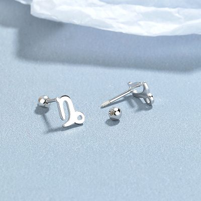 Bông Tai Bạc Nữ Hình 12 Cung Hoàng đạo Salome LILI 174036 12