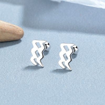 Bông Tai Bạc Nữ Hình 12 Cung Hoàng đạo Salome LILI 174036 13