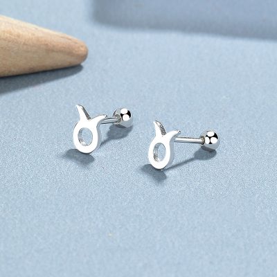 Bông Tai Bạc Nữ Hình 12 Cung Hoàng đạo Salome LILI 174036 4