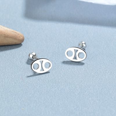 Bông Tai Bạc Nữ Hình 12 Cung Hoàng đạo Salome LILI 174036 6