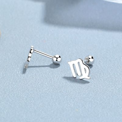 Bông Tai Bạc Nữ Hình 12 Cung Hoàng đạo Salome LILI 174036 8
