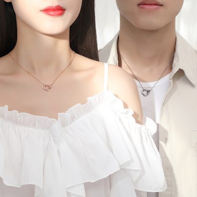 Dây Chuyền Bạc đôi đính đá CZ Cỏ 4 Lá Magnolia LILI 173784 2