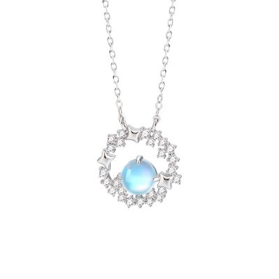 Dây Chuyền Bạc Nữ đính đá CZ Bầu Trời Sao Braelynn LILI 172746 4