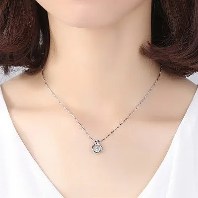Dây Chuyền Bạc Nữ đính đá CZ Cỏ 4 Lá Emery LILI 173058 4