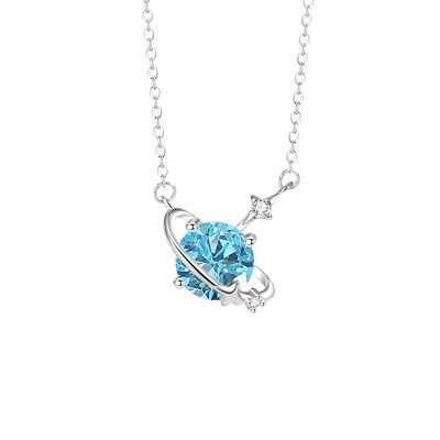 Dây Chuyền Bạc Nữ đính đá CZ Ngôi Sao 12 Tháng Sinh LILI 172855 7