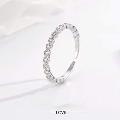 Nhẫn Bạc Nữ đính đá CZ Samira LILI 172666 1