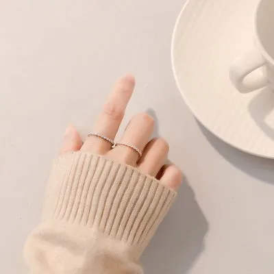 Nhẫn Bạc Nữ đính đá CZ Samira LILI 172666 4