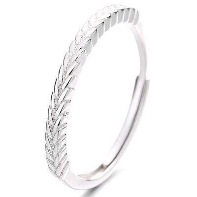 Nhẫn Bạc Nữ Hình Cây Lúa Mì Rowyn LILI 172686 5
