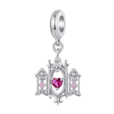 Hạt Charm Bạc Nữ đính đá CZ Trái Tim Tình Yêu Lilliana LILI 173909 11