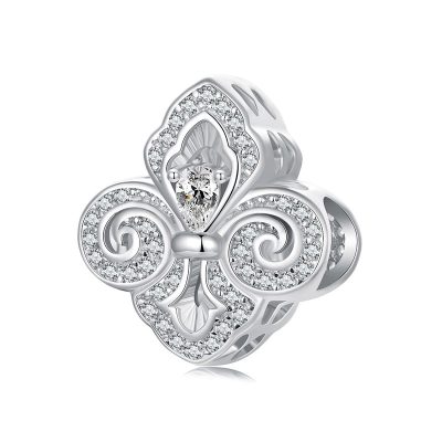 Hạt Charm Bạc Nữ đính đá CZ Trái Tim Tình Yêu Lilliana LILI 173909 13