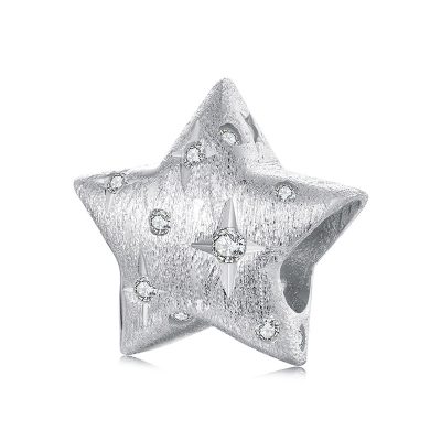 Hạt Charm Bạc Nữ đính đá CZ Trái Tim Tình Yêu Lilliana LILI 173909 14