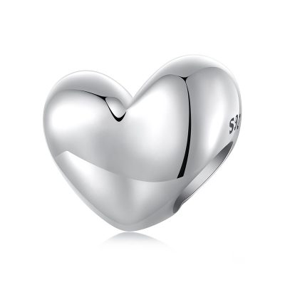 Hạt Charm Bạc Nữ đính đá CZ Trái Tim Tình Yêu Lilliana LILI 173909 8