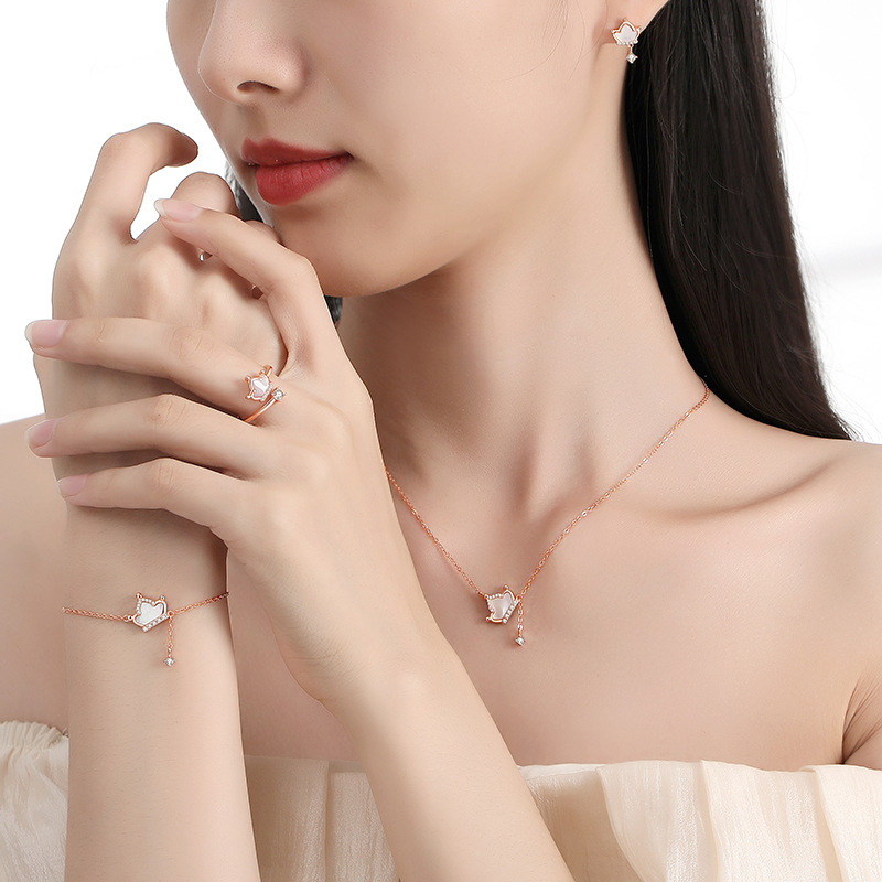 Lắc Tay Bạc Nữ đính đá CZ Vương Miện Công Chúa Adalynn LILI 175694 2