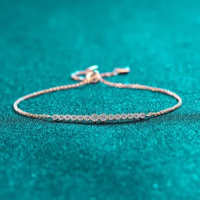 Lắc Tay Bạc Nữ đính Kim Cương Moissanite Jimena LILI 176387 1