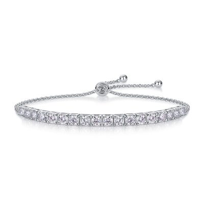 Lắc Tay Bạc Nữ đính Kim Cương Moissanite Miranda LILI 176210 4