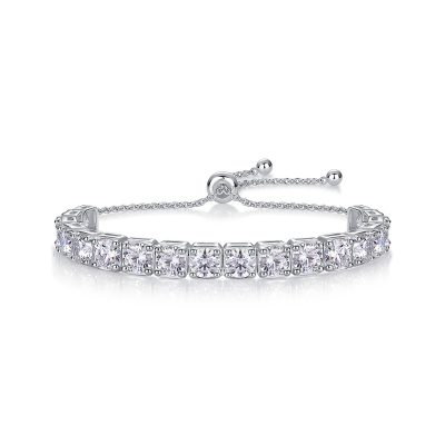 Lắc Tay Bạc Nữ đính Kim Cương Moissanite Miranda LILI 176210 6