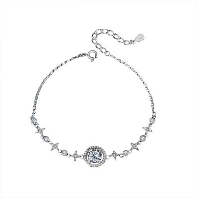 Lắc Tay Bạc Nữ đính Kim Cương Moissanite Bầu Trời Sao Palmer LILI 176028 4