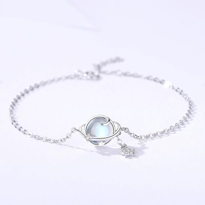 Lắc Tay Bạc Nữ đính Pha Lê Aurora Tiểu Hành Tinh Maliyah LILI 176204 1