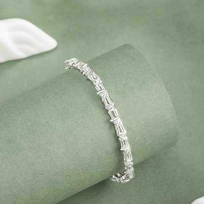 Lắc Tay Bạc Nữ Hình Cây Trúc Catherine LILI 175346 4