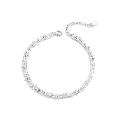Lắc Tay Bạc Nữ Hình Cây Trúc Catherine LILI 175346 5