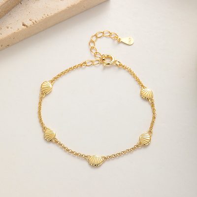 Lắc Tay Bạc Nữ Hình Vỏ Sò Avianna LILI 176148 2