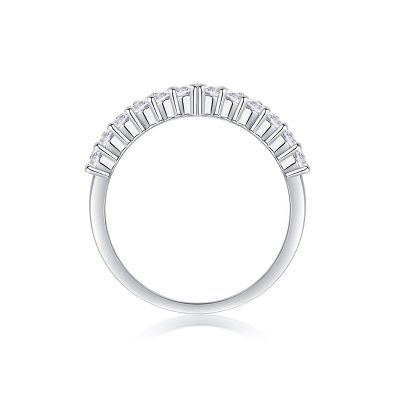 Nhẫn Bạc Nữ đính Kim Cương Moissanite Vương Miện Oaklyn LILI 176581 4