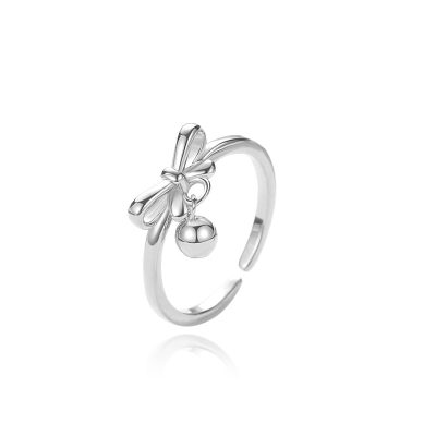 Nhẫn Bạc Nữ Hình Chiếc Nơ Chuông Paulina LILI 174929 5