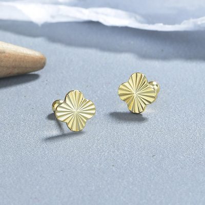 Bông Tai Bạc Nữ Cỏ 4 Lá May Mắn Tessa LILI 181772 1