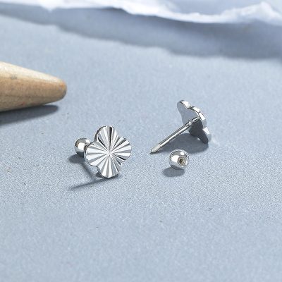 Bông Tai Bạc Nữ Cỏ 4 Lá May Mắn Tessa LILI 181772 3