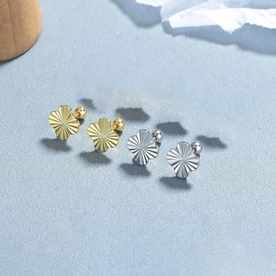 Bông Tai Bạc Nữ Cỏ 4 Lá May Mắn Tessa LILI 181772 4