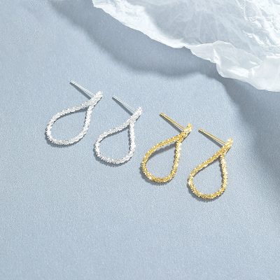 Bông Tai Bạc Nữ Dạng Dây Xù Evelynn LILI 181784 4