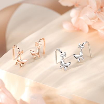 Bông Tai Bạc Nữ Hồ điệp Julieta LILI 181972 1