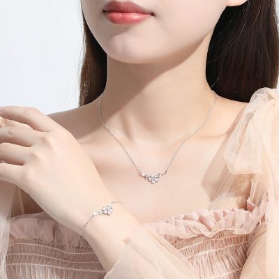 Dây Chuyền Bạc Hoa Anh đào Sakura LILI 181020 2