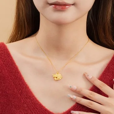 Dây Chuyền Bạc Nữ Cửu Vĩ Hồ Ly Stella LILI 180997 5