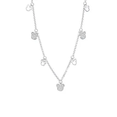 Dây Chuyền Bạc Nữ đính đá CZ Gấu Dễ Thương Amara LILI 181240 5