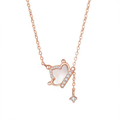 Dây Chuyền Bạc Nữ đính đá CZ Hình Vương Miện Zoey LILI 181045 5