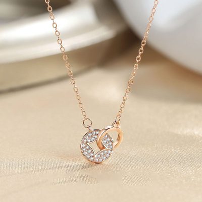 Dây Chuyền Bạc Nữ đính đá CZ Kim Tiền Josie LILI 181111 1