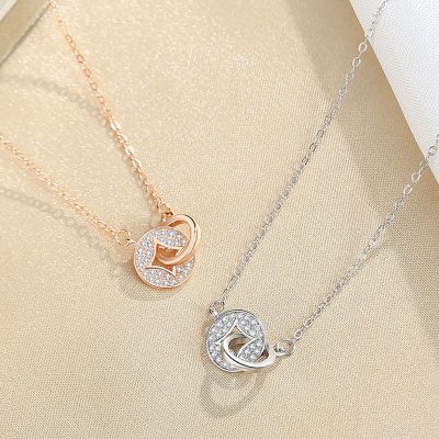 Dây Chuyền Bạc Nữ đính đá CZ Kim Tiền Josie LILI 181111 3